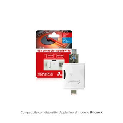 Immagine di Easyteck card reader per Apple Lightning/Android