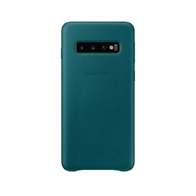 Immagine di Samsung cover in pelle per Galaxy S10+ | Verde