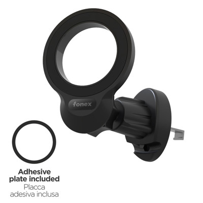 Immagine di Fonex supporto telefono da auto Air Magnetic Ring | Nero