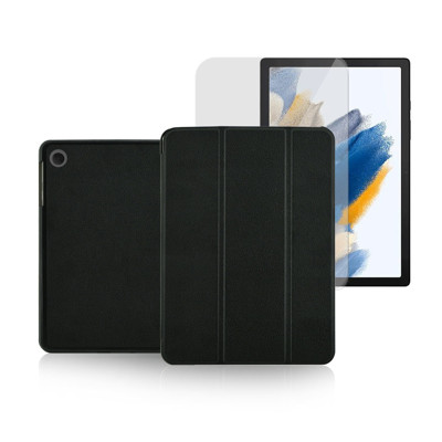 Immagine di Fonex kit custodia Slim Pro + vetro per Samsung Galaxy Tab A8 10,5" | Nero