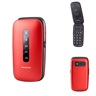 Immagine di Cellulare Senior Panasonic TU550 | Rosso