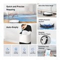 Immagine di Tp-Link/Tapo Robot aspirapolvere e lavapavimenti con navigazione MagSlim™ LiDAR + Contenitore di svuotamento automatico