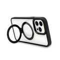 Immagine di Fonex cover Mag Stand con magnete e supporto per Apple iPhone 15 | Bordo Verde