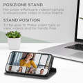 Immagine di Fonex custodia a libro Identity in similpelle per Apple iPhone Xr | Blu