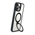 Immagine di Fonex cover Mag Stand con magnete e supporto per Apple iPhone 15 Plus | Bordo Viola chiaro