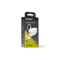 Immagine di Fonex caribatteria 10W con porta USB e cavo Lightning integrato | Bianco