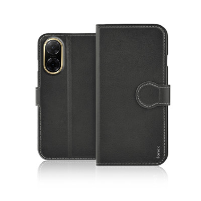 Immagine di Fonex custodia a libro Identity in similpelle per Xiaomi Redmi Note 14 4G | Nero