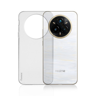 Immagine di Fonex cover Invisible ultrasottile per Realme 14 PRO+ 5G | Trasparente