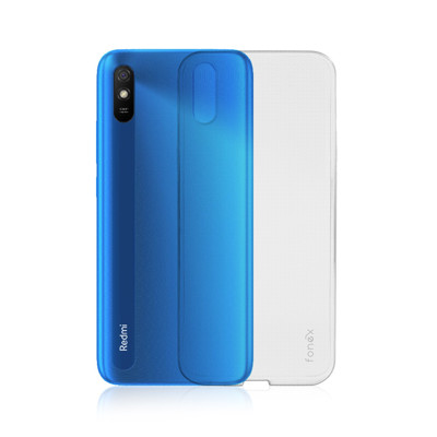 Immagine di Fonex cover Invisible ultrasottile per Xiaomi Redmi 9A/9At | Trasparente