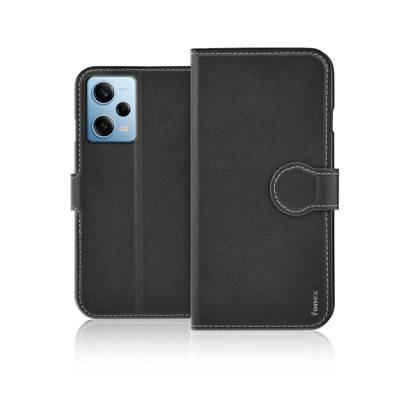 Immagine di Fonex custodia a libro Identity in similpelle per Xiaomi Redmi Note 12 Pro 5G | Nero