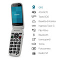 Immagine di Easyteck telefono cellulare senior S400 4G VoLTE con SOS band incluso | Nero