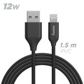 Immagine di Fonex cavo carica e dati 10W Lightning | 1,5 m | Nero