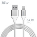 Immagine di Fonex cavo carica e dati 15W Lightning | 1,5 m | Bianco