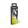 Immagine di Fonex cavo piatto carica e dati 60W USB to Type-C | 1.5m | Bianco