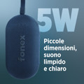 Immagine di Fonex speaker wireless Aura Lite 5W | Blu