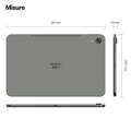Immagine di Easyteck tablet EK12 12" 4G 8/128GB | Custodia con tastiera integrata inclusa | Dual Sim | Grigio