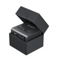 Immagine di Adattatore universale da viaggio 20W GaN compatibile con prese USA, AU, EU, UK | Con porta Type-C e USB | Nero