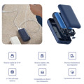 Immagine di Power Bank Xiaomi 33W 10000mAh Pocket Edition Pro con cavo 2-in-1 | Blu








