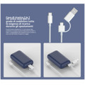Immagine di Power Bank Xiaomi 33W 10000mAh Pocket Edition Pro con cavo 2-in-1 | Blu








