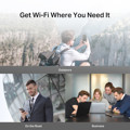 Immagine di Mercusys by Tp-Link router portatile 4G Wi-Fi fino a 150 Mbps | Bianco