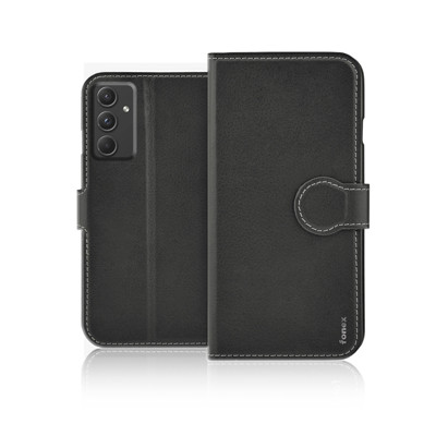 Immagine di Fonex custodia a libro Identity in similpelle per Samsung Galaxy A55 5G | Nero
