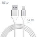 Immagine di Fonex cavo carica e dati 15W USB to Lightning | 1.5 m | Bianco
