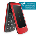Immagine di Easyteck telefono cellulare F400 4G VoLTE | Rosso