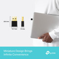 Immagine di Tp-Link scheda di rete Nano ARCHER TX 1800U NANO Wi-Fi | Nero
