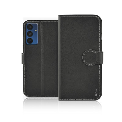 Immagine di Fonex custodia a libro Identity in similpelle per Samsung Galaxy A15 4G/5G | Nero