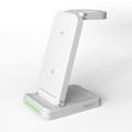 Immagine di Fonex caricatore wireless 3 in 1 dock station | Bianco