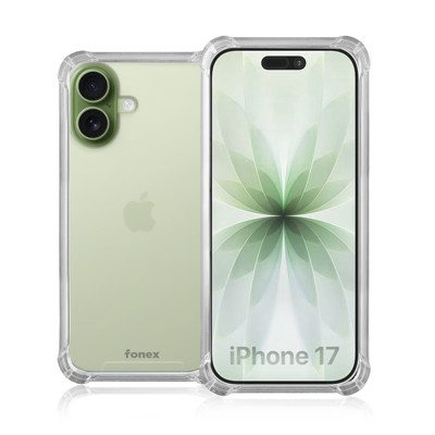 Immagine di Fonex cover Mols Basic antiurto per Apple iPhone 17 con angoli e retro rinforzati | Trasparente