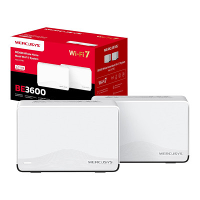 Immagine di Mercusys by Tp-Link Halo H27BE Sistema Mesh Wi-Fi 7- 2 pz