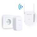 Immagine di Mercusys by Tp-Link Powerline Kit Homeplug AV2 fino a 1000Mbps e Wi-Fi 300Mbps