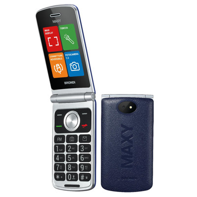 Immagine di Brondi telefono cellulare Maxy Dual sim | Blu