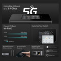 Immagine di Tp-Link Mobile Wi-Fi 5G fino a 3.4 Gbps con display a colori | Nero