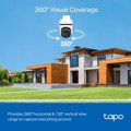 Immagine di Tp-Link Telecamera di sorveglianza Wi-Fi 2K, Full-Color Night Vision, Pan/Tilt, Outdoor | Bianco