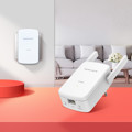 Immagine di Mercusys by Tp-Link Powerline Kit Homeplug AV2 fino a 1000Mbps e Wi-Fi 300Mbps