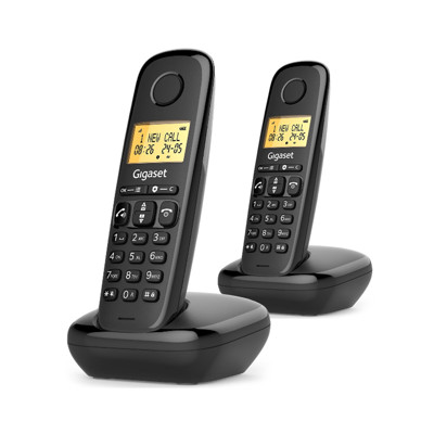 Immagine di Gigaset cordless Start 100 Duo | Nero