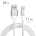 Immagine di Fonex cavo carica e dati 15W USB to Lightning | 1.5 m | Bianco