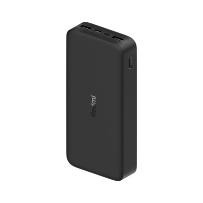 Immagine di Power Bank Redmi 18W 20000mAh con porte USB-A x2 e ingressi Micro-USB/USB-C | Nero








