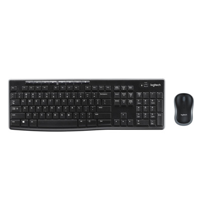 Immagine di Logitech MK270 Tastiera + Mouse ottico | WIRELESS  | Nero