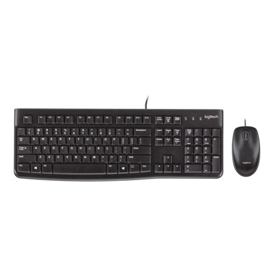 Immagine di Logitech MK120 Tastiera + Mouse ottico | USB  | Nero