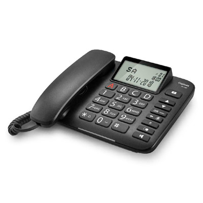 Immagine di Gigaset telefono base DL380 con tasti grandi | Nero