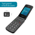 Immagine di Easyteck telefono cellulare F400 4G VoLTE | Rosso