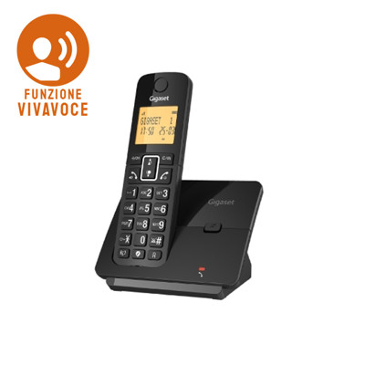 Immagine di Gigaset Cordless Essential 300 | Nero