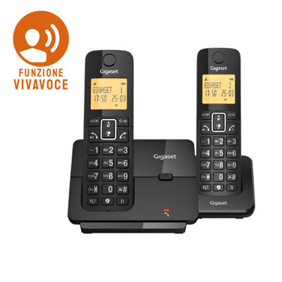 Immagine di Gigaset Cordless  Essential 300 DUO | Nero