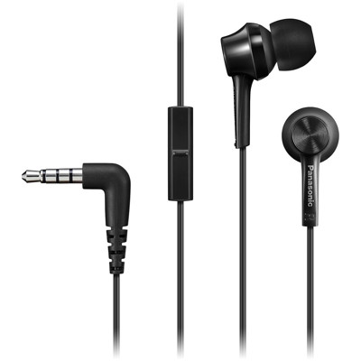 Immagine di Panasonic RP-TCM115E-K Cuffie In-Ear Cablate | Nero