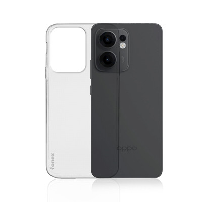 Immagine di Fonex cover Invisible ultrasottile per Oppo Reno 13 FS 5G / F 5G | Trasparente