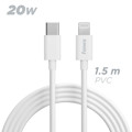 Immagine di Fonex cavo carica e dati 20W Type-C to Lightning | 1.5 m | Bianco