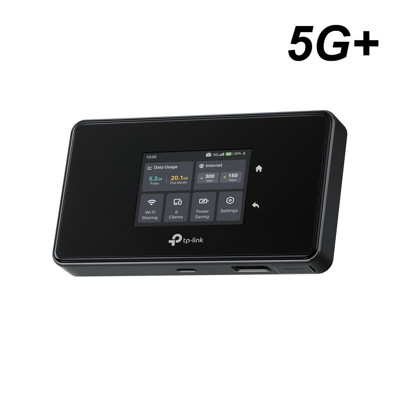 Immagine di Tp-Link Mobile Wi-Fi 5G fino a 3.4 Gbps con display a colori | Nero